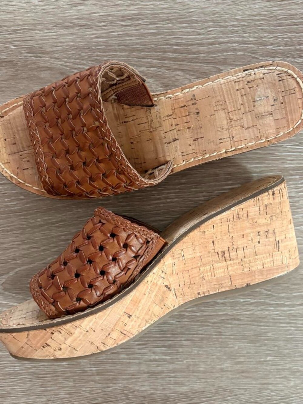 House of Harlow Women's Brown and Tan Sandals